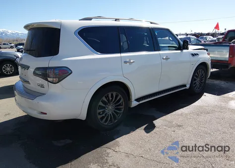 2017 Infiniti Qx80 Limited из США, поврежденный, VIN JN8AZ2NE1H9154867